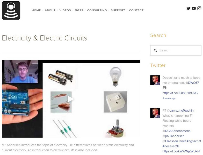 Bozeman Science: Electricity & Electric Circuits Instructional Video