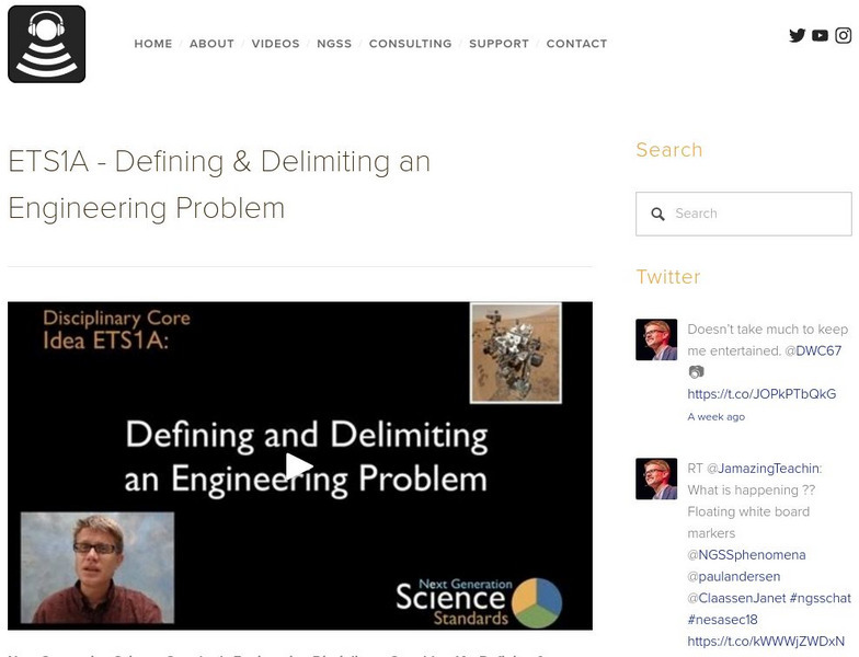 Bozeman Science: Defining & Delimiting an Engineering Problem Instructional Video Bozeman Science: Defining & Delimiting an Engineering Problem Instructional Video