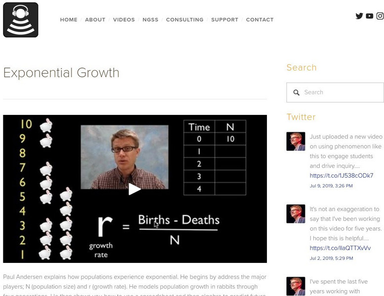 Bozeman Science: Exponential Growth Instructional Video Bozeman Science: Exponential Growth Instructional Video