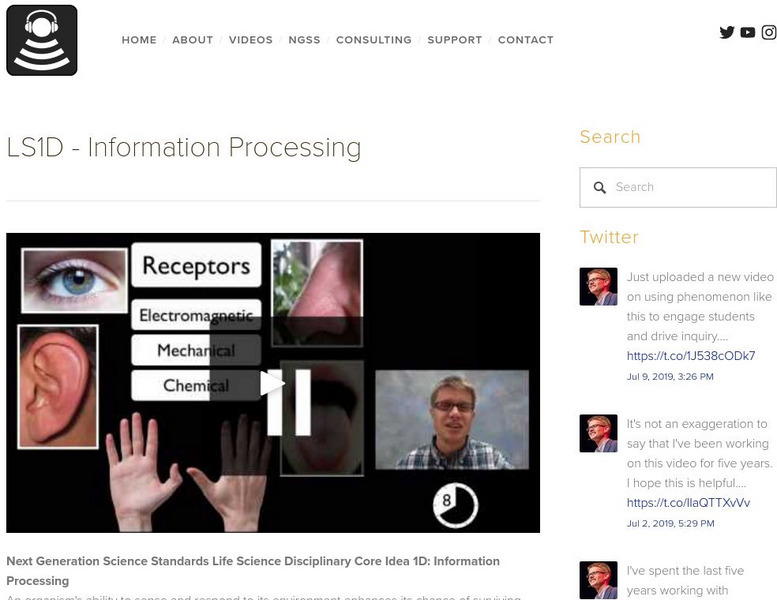 Bozeman Science: Information Processing Instructional Video Bozeman Science: Information Processing Instructional Video