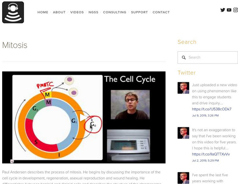 Bozeman Science: Mitosis Instructional Video Bozeman Science: Mitosis Instructional Video