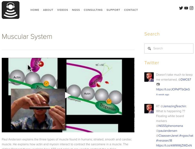 Bozeman Science: Muscular System Instructional Video