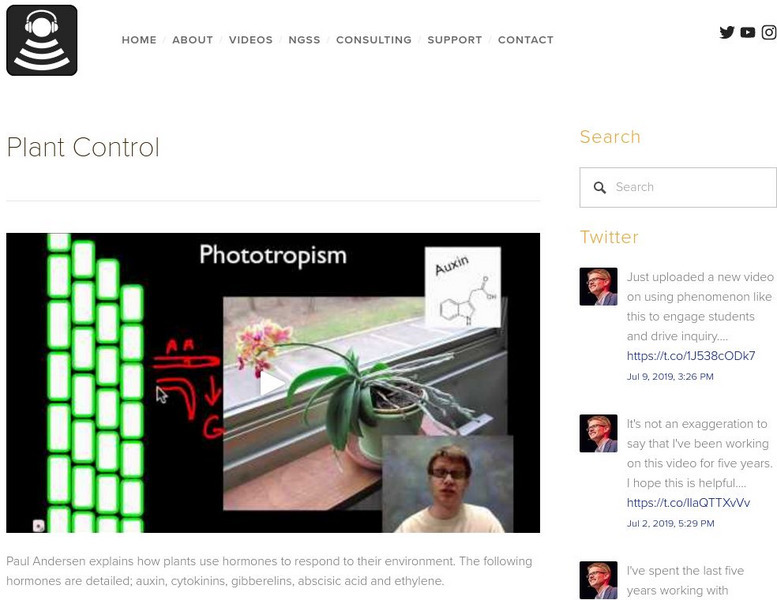 Bozeman Science: Plant Control Instructional Video Bozeman Science: Plant Control Instructional Video