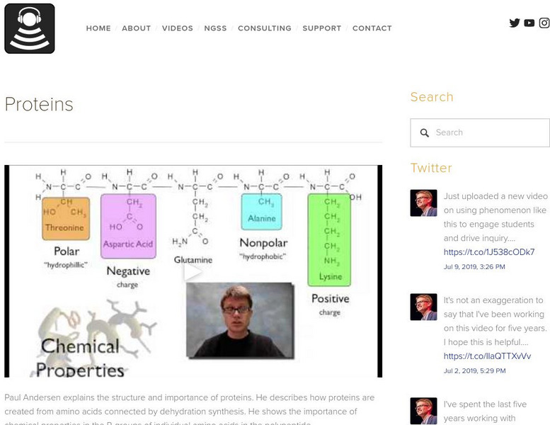 Bozeman Science: Proteins Instructional Video Bozeman Science: Proteins Instructional Video
