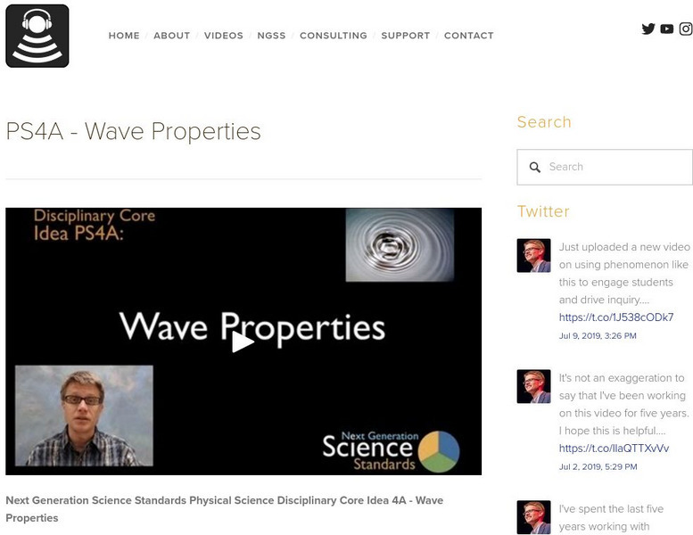 Bozeman Science: Wave Properties Instructional Video Bozeman Science: Wave Properties Instructional Video