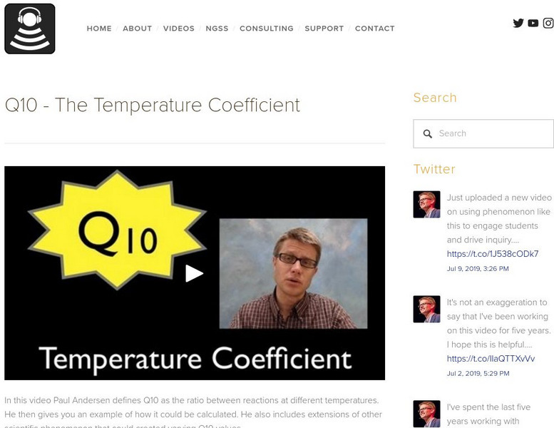 Bozeman Science: The Temperature Coefficient Instructional Video Bozeman Science: The Temperature Coefficient Instructional Video