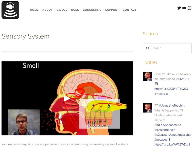 Bozeman Science: Sensory System Instructional Video Bozeman Science: Sensory System Instructional Video