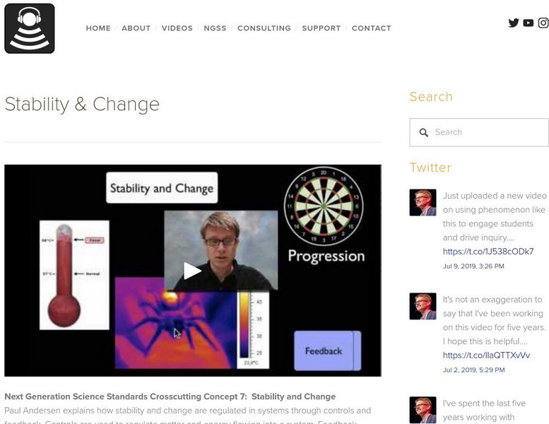 Bozeman Science: Stability & Change Instructional Video Bozeman Science: Stability & Change Instructional Video