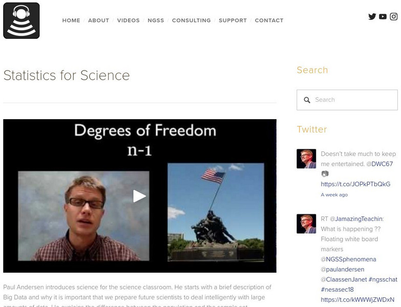 Bozeman Science: Statistics for Science Instructional Video Bozeman Science: Statistics for Science Instructional Video