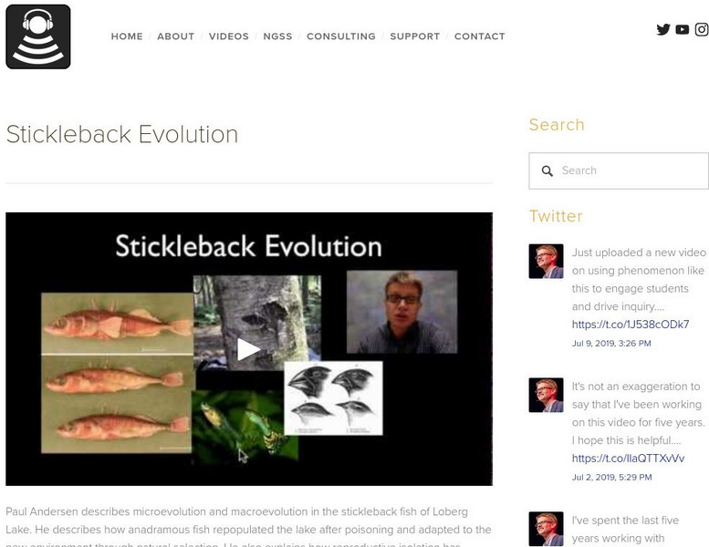 Bozeman Science: Stickleback Evolution Instructional Video
