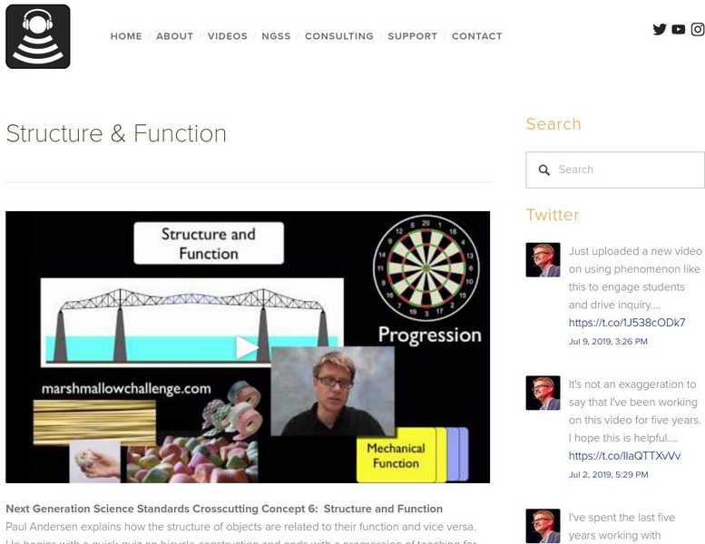 Bozeman Science: Structure & Function Instructional Video Bozeman Science: Structure & Function Instructional Video