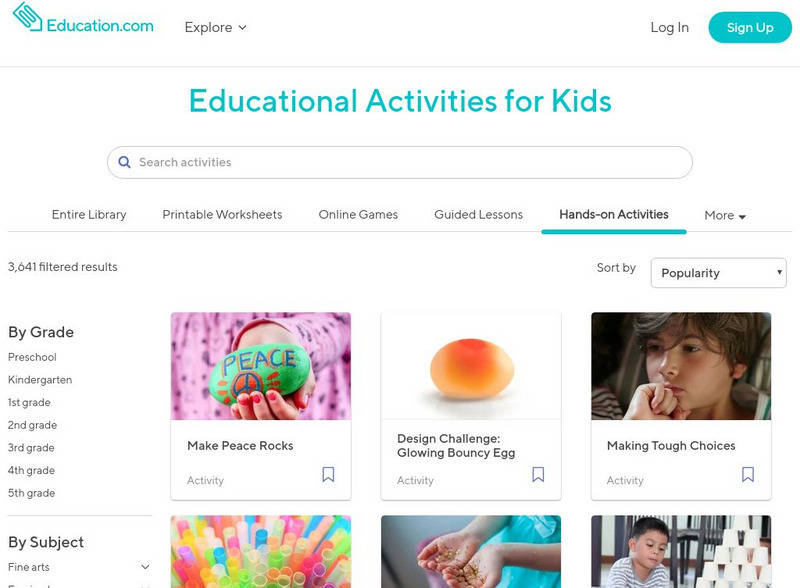 Education.com: Educational Activities for Kids Activity Education.com: Educational Activities for Kids Activity