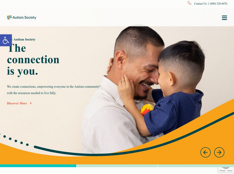 Autism Society of America Website Autism Society of America Website