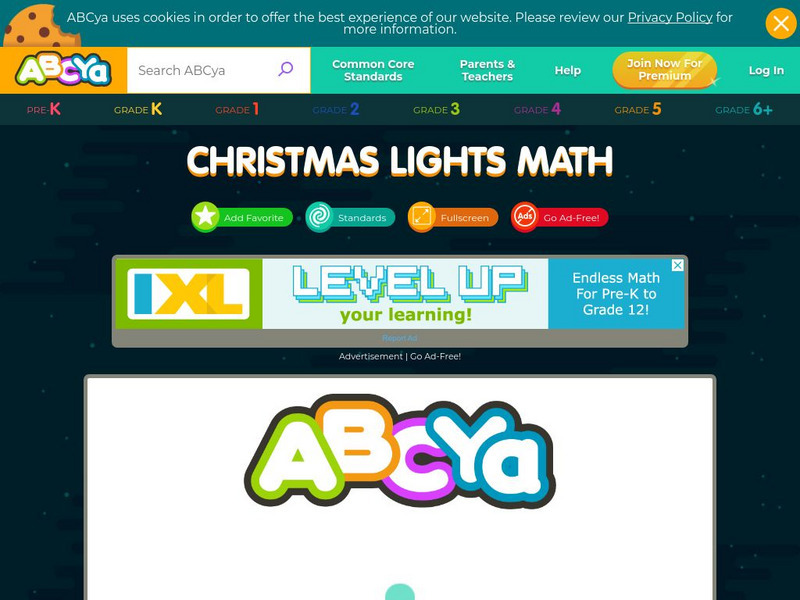 Ab Cya: Math and Computer Practice: Christmas Lights Interactive Ab Cya: Math and Computer Practice: Christmas Lights Interactive