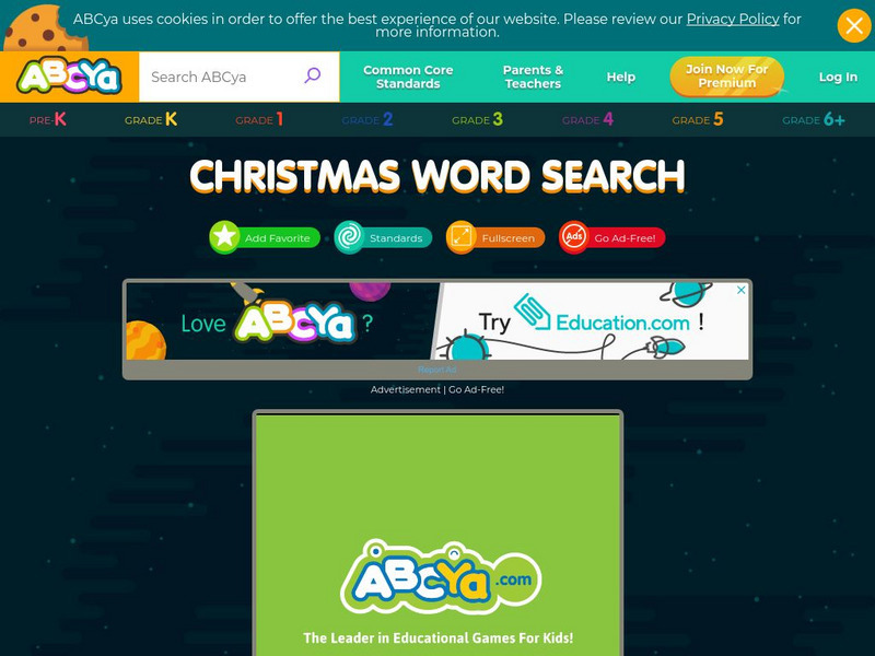 Ab Cya: Word Search Template: Christmas Word Search Interactive Ab Cya: Word Search Template: Christmas Word Search Interactive
