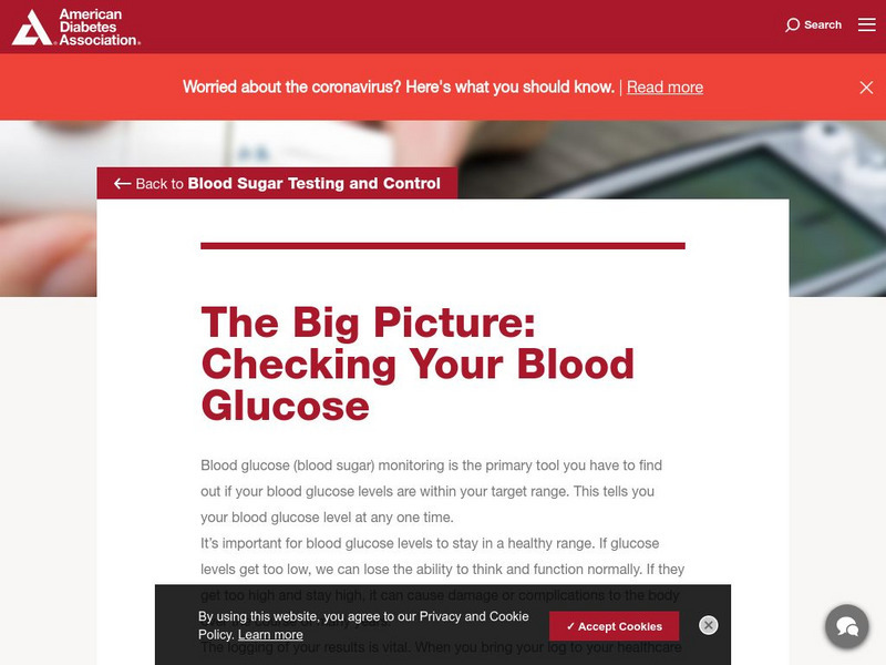 American Diabetes Association: Tight Diabetes Control Article