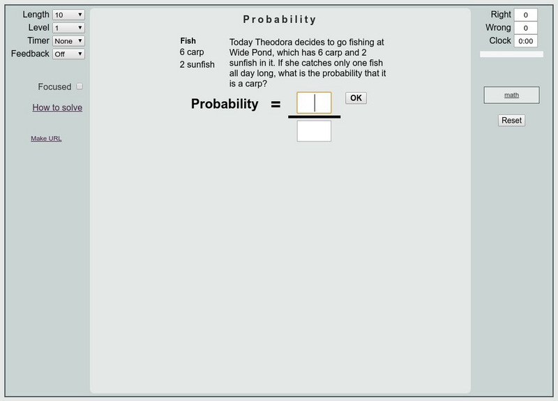 That Quiz: Probability Unknown Type That Quiz: Probability Unknown Type