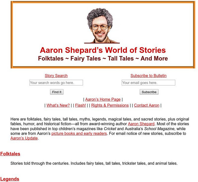 Aaron Shepard's World of Stories: Folktales, Fairy Tales, Myths, Legends, Etc. eBook Aaron Shepard's World of Stories: Folktales, Fairy Tales, Myths, Legends, Etc. eBook