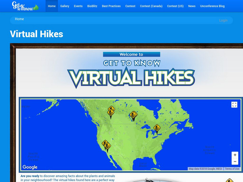 Get to Know: Virtual Hikes Interactive Get to Know: Virtual Hikes Interactive