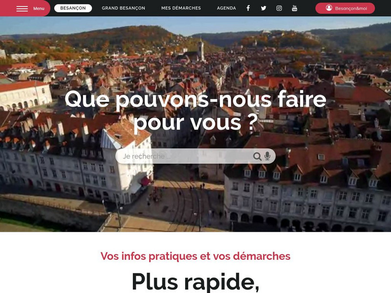 Besancon.fr Website Besancon.fr Website