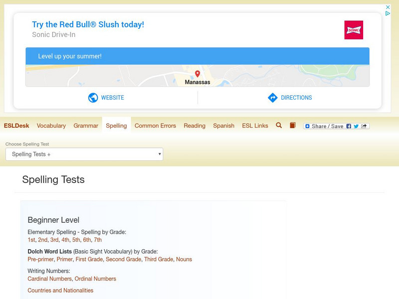 Esl Desk: Esl Drills & Quizzes Unknown Type Esl Desk: Esl Drills & Quizzes Unknown Type