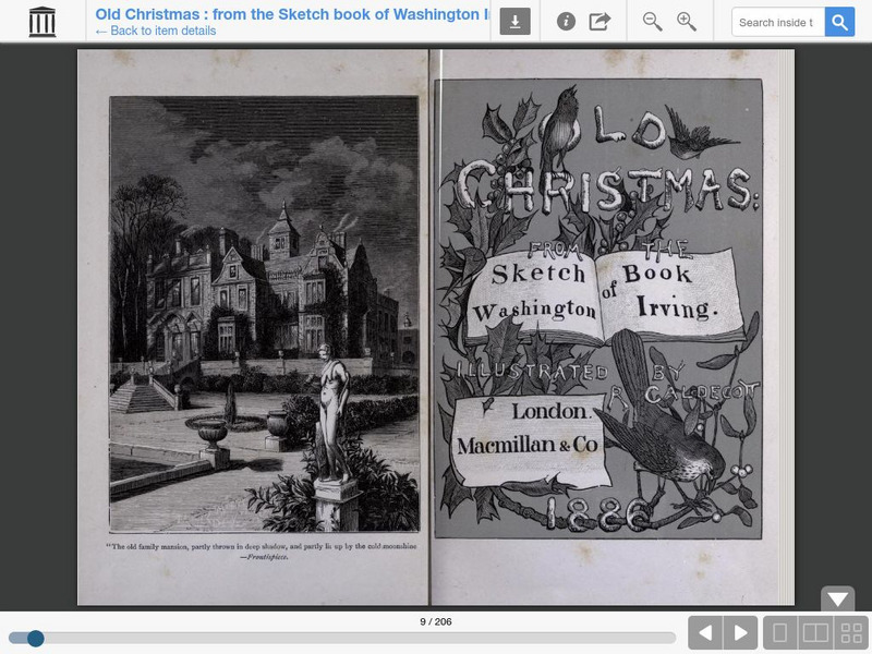 Illustrated "Old Christmas" by Washington Irving eBook Illustrated "Old Christmas" by Washington Irving eBook