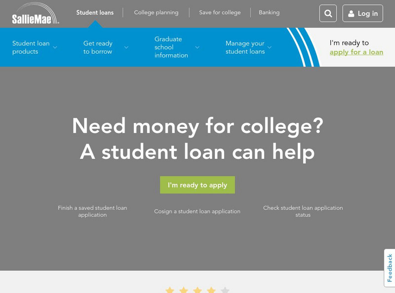 Sallie Mae: College Funding Website Sallie Mae: College Funding Website