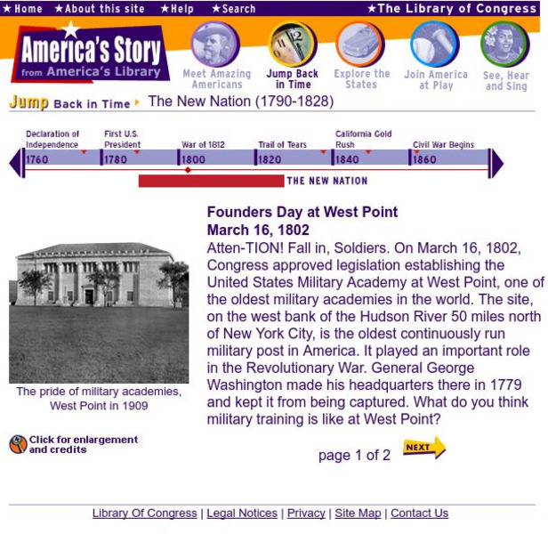 Loc: Founders Day at West Point Website Loc: Founders Day at West Point Website