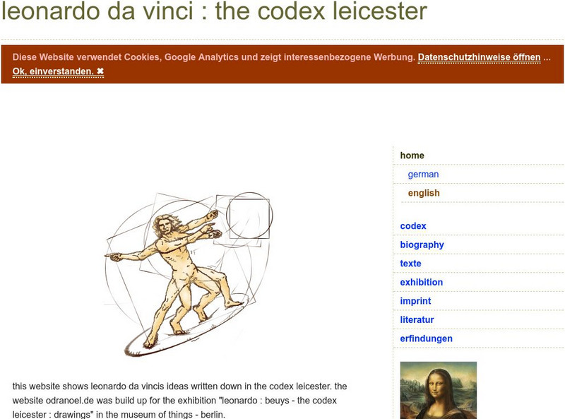 Duplicon: Leonardo Da Vinci: The Codex Leicester Website Duplicon: Leonardo Da Vinci: The Codex Leicester Website