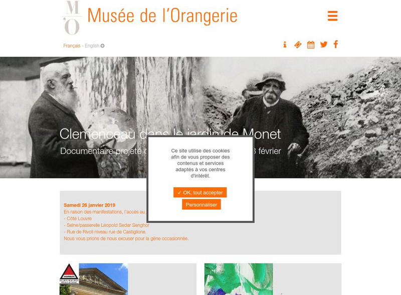 Musee De L'orangerie: Accueil Graphic