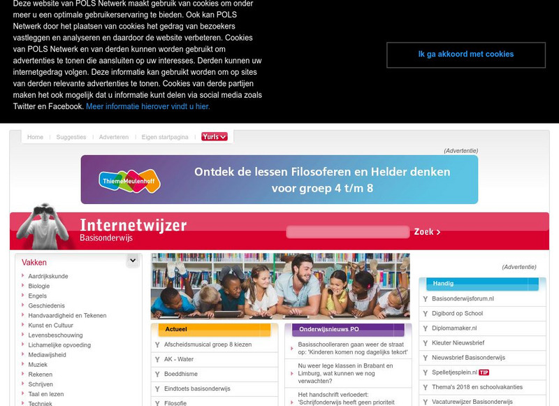 Internetwijzer Basisonderwijs Pols Netwerk Website Internetwijzer Basisonderwijs Pols Netwerk Website