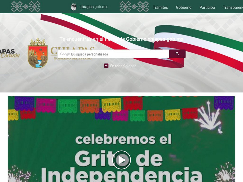 Gobierno Del Estado Chiapas Website Gobierno Del Estado Chiapas Website
