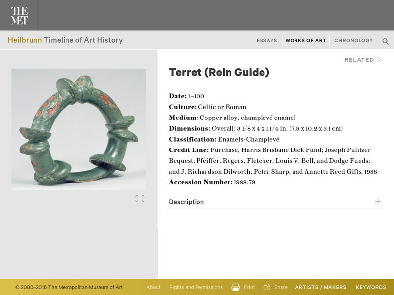 Metropolitan Museum of Art: Timeline of Art History: Terret (Rein Guide) Article Metropolitan Museum of Art: Timeline of Art History: Terret (Rein Guide) Article