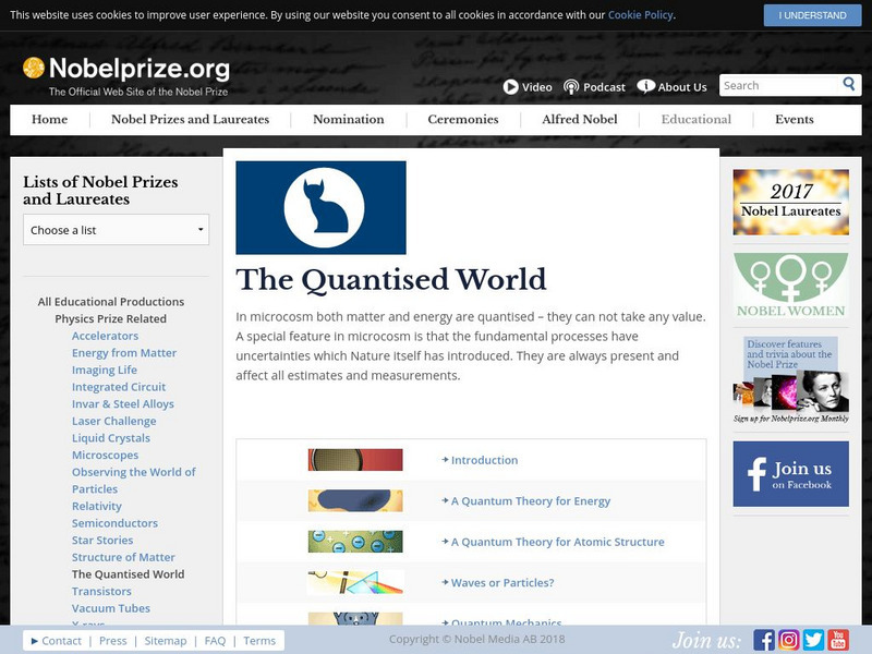 The Nobel Prize: The Quantised World PPT The Nobel Prize: The Quantised World PPT