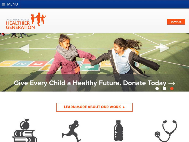 Alliance for a Healthier Generation Website Alliance for a Healthier Generation Website