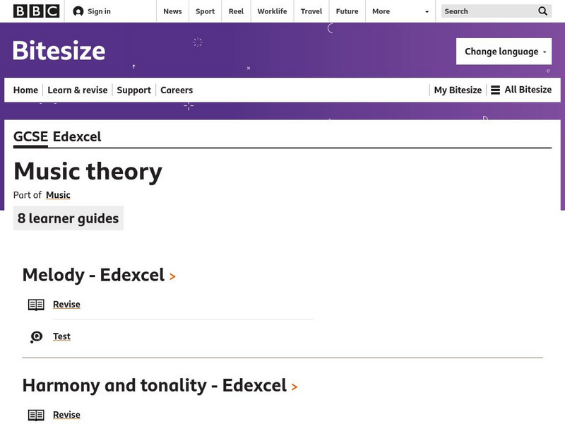 Bbc: Music Theory Unit Plan Bbc: Music Theory Unit Plan