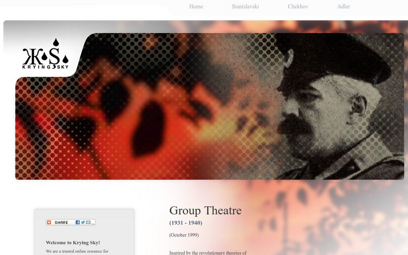 Krying Sky Productions: The Group Theatre (1931 1940) Article Krying Sky Productions: The Group Theatre (1931 1940) Article