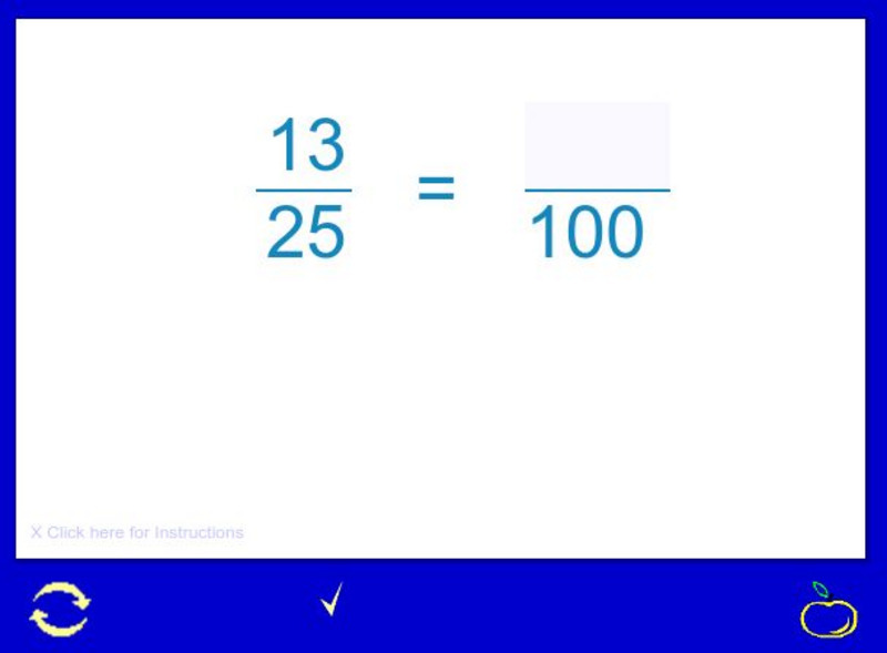 Mr. Martini's Classroom: Convert Fractions to Hundredths Activity Mr. Martini's Classroom: Convert Fractions to Hundredths Activity
