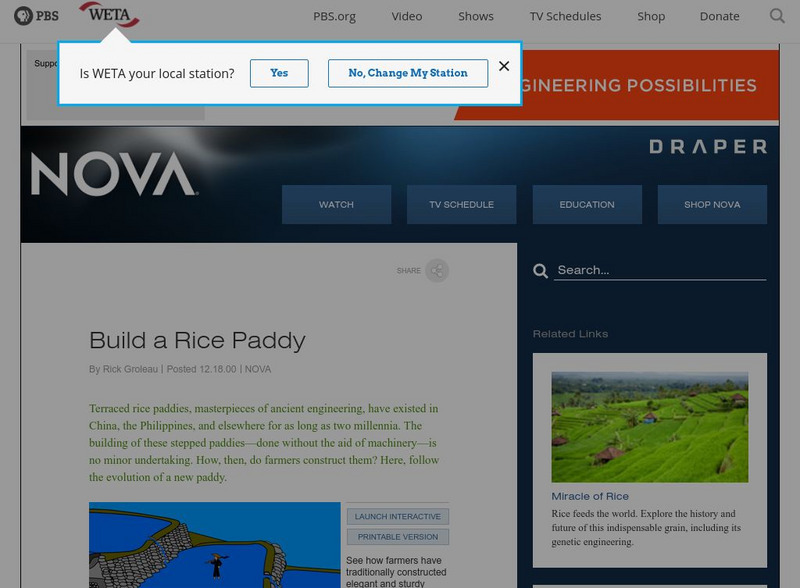 Pbs: Japan's Secret Garden, Build a Rice Paddy Instructional Video Pbs: Japan's Secret Garden, Build a Rice Paddy Instructional Video