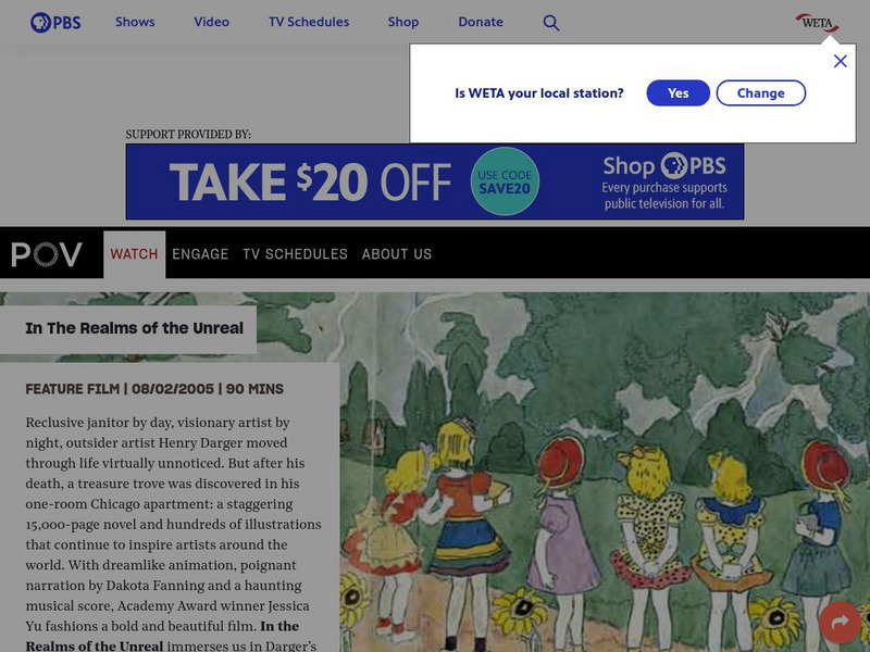 P.o.v. On Pbs: In the Realms of the Unreal (Outsider Art of Henry Darger) Website P.o.v. On Pbs: In the Realms of the Unreal (Outsider Art of Henry Darger) Website