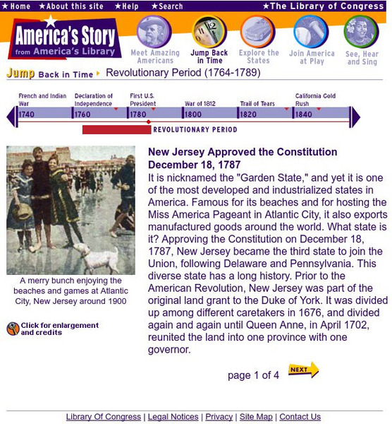 Loc: New Jersey Approved the Constitution Handout Loc: New Jersey Approved the Constitution Handout