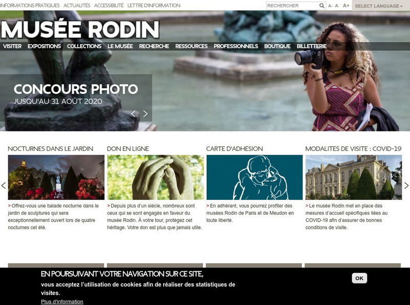 Musee Rodin De Paris Website