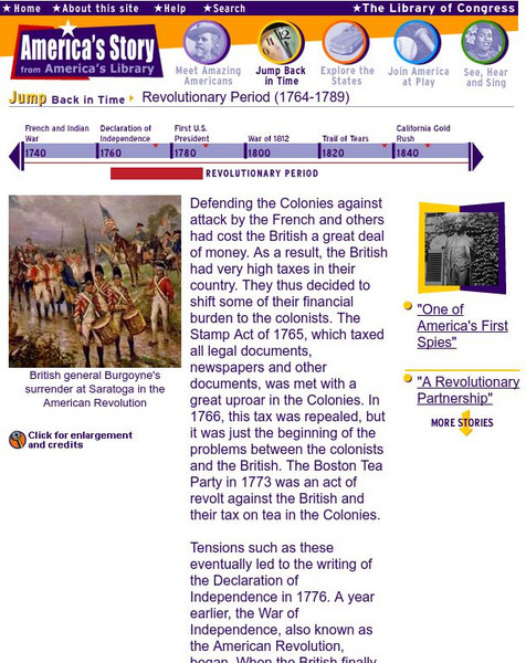 Loc: Revolutionary Period 1764 1789 Activity Loc: Revolutionary Period 1764 1789 Activity