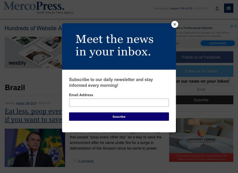 Merco Press: Brazil Website