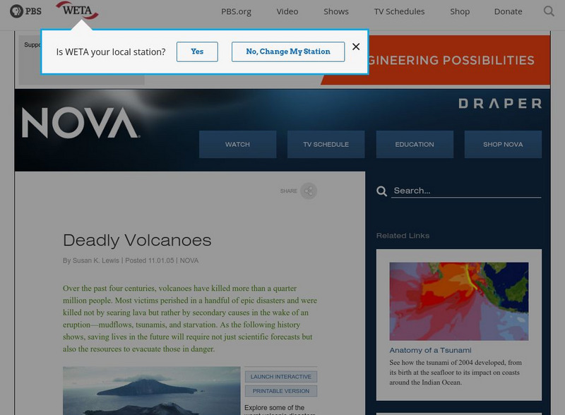 Nova: Deadly Volcanos PPT Nova: Deadly Volcanos PPT