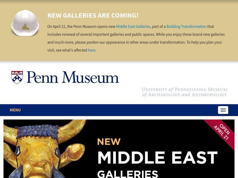 Penn Museum of Archaeology and Anthropology: Funerary Feast of King Midas Handout Penn Museum of Archaeology and Anthropology: Funerary Feast of King Midas Handout