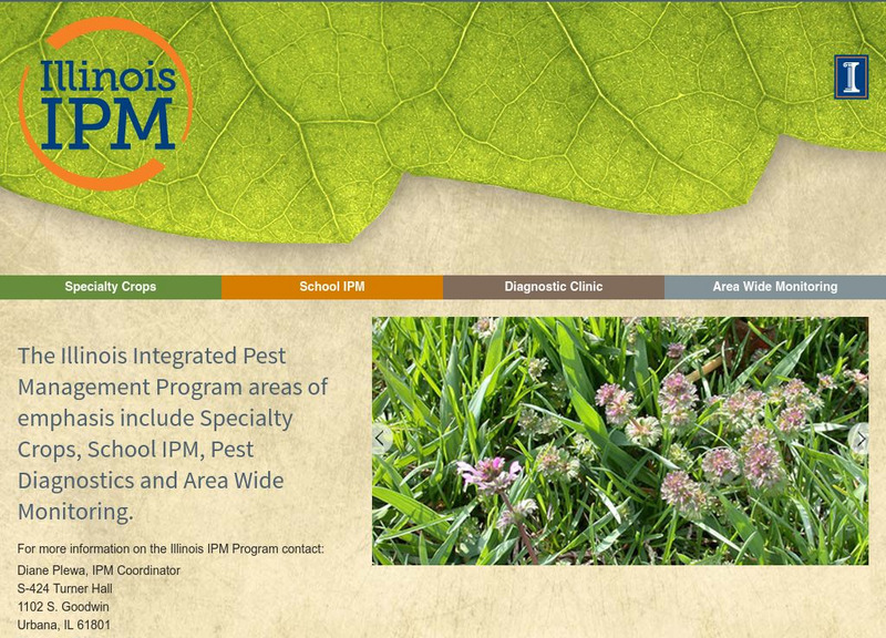 University of Illinois: Integrated Pest Management Handout University of Illinois: Integrated Pest Management Handout