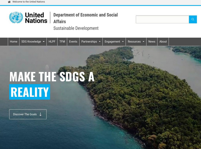 United Nations Sustainable Development Issues Website United Nations Sustainable Development Issues Website