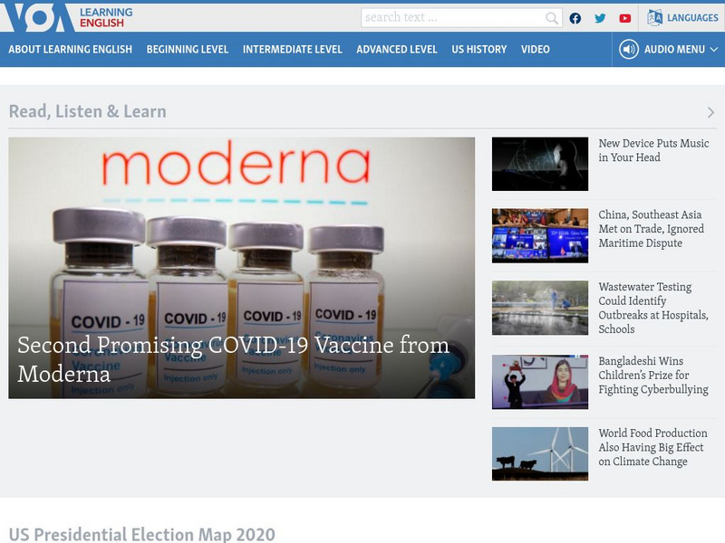 Voice of America: Special English Programs Website Voice of America: Special English Programs Website