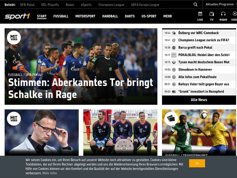 Sport1 Website Sport1 Website